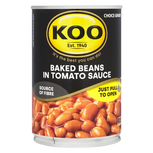 Koo Baked Beans In Tomato Sauce 400g