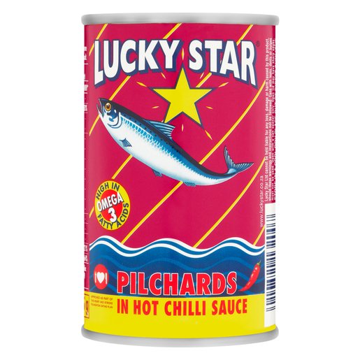 Lucky Star Pilchards in Chilli 155g